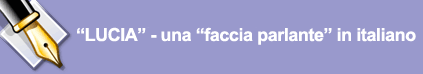 LUCIA - una faccia parlante in italiano